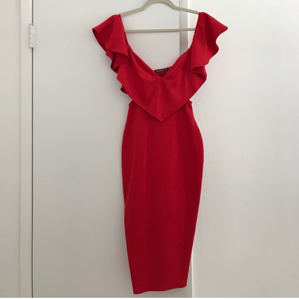 Red dress